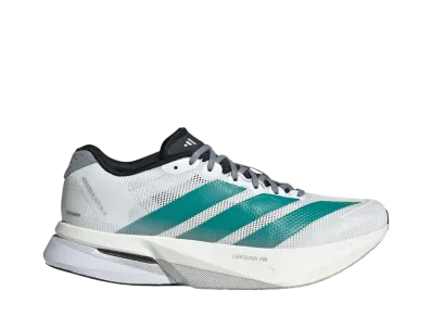 adidas Women's Adizero Boston 13 "Cloud White/Pure Teal/Grey"
