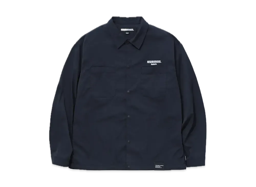 NEIGHBORHOOD Multifunctional Shirt LS "Navy"