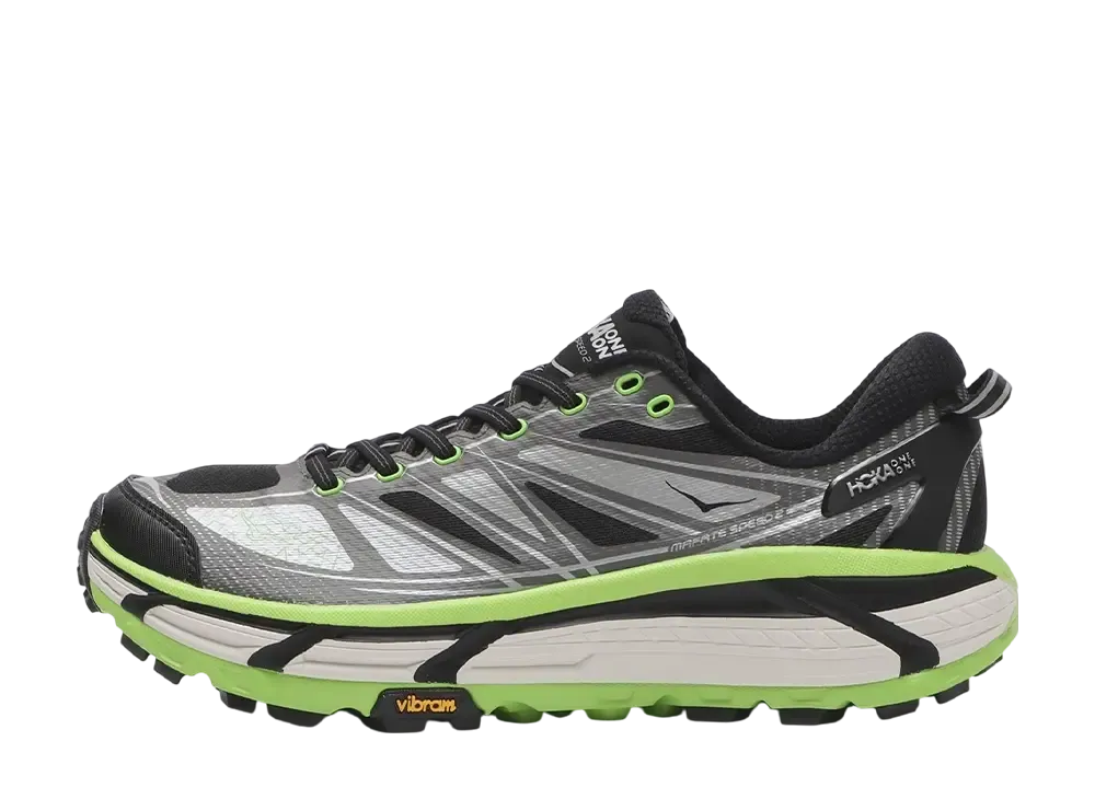 ホカ マファテ スピード2 "ブラック/グリーン"