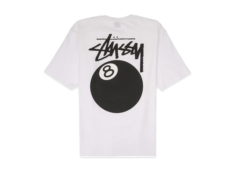 Stussy 8 Ball Tee "White" 1905103