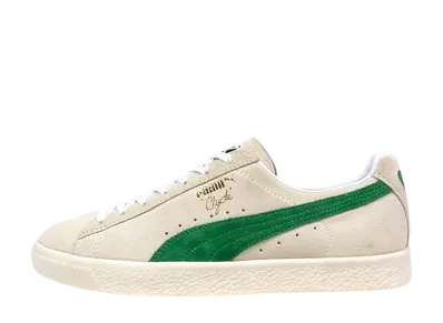 XLARGE × mita sneakers × Puma Clyde "Whisper White/Kelly Green"