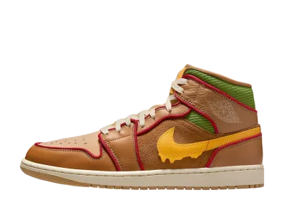 ナイキ エアジョーダン1 ミッド "チーズバーガー"