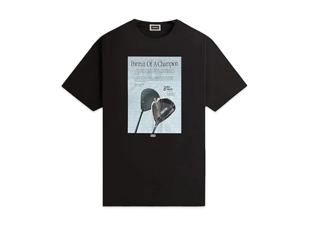 Kith x TaylorMade Champion Vintage Tee "Black"