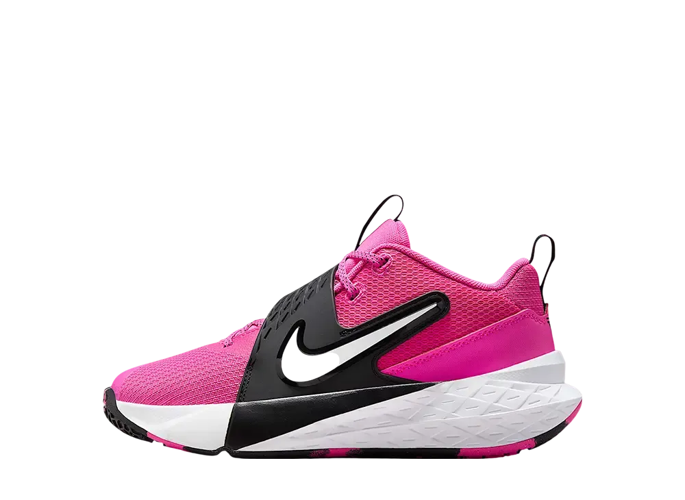 ナイキ GS チームハッスル D12 "レーザーフューシャ/ブラック/ホワイト" (キッズ)