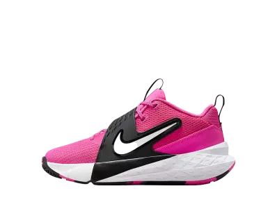 Nike GS Team Hustle D12 "Laser Fuchsia/Black/White"