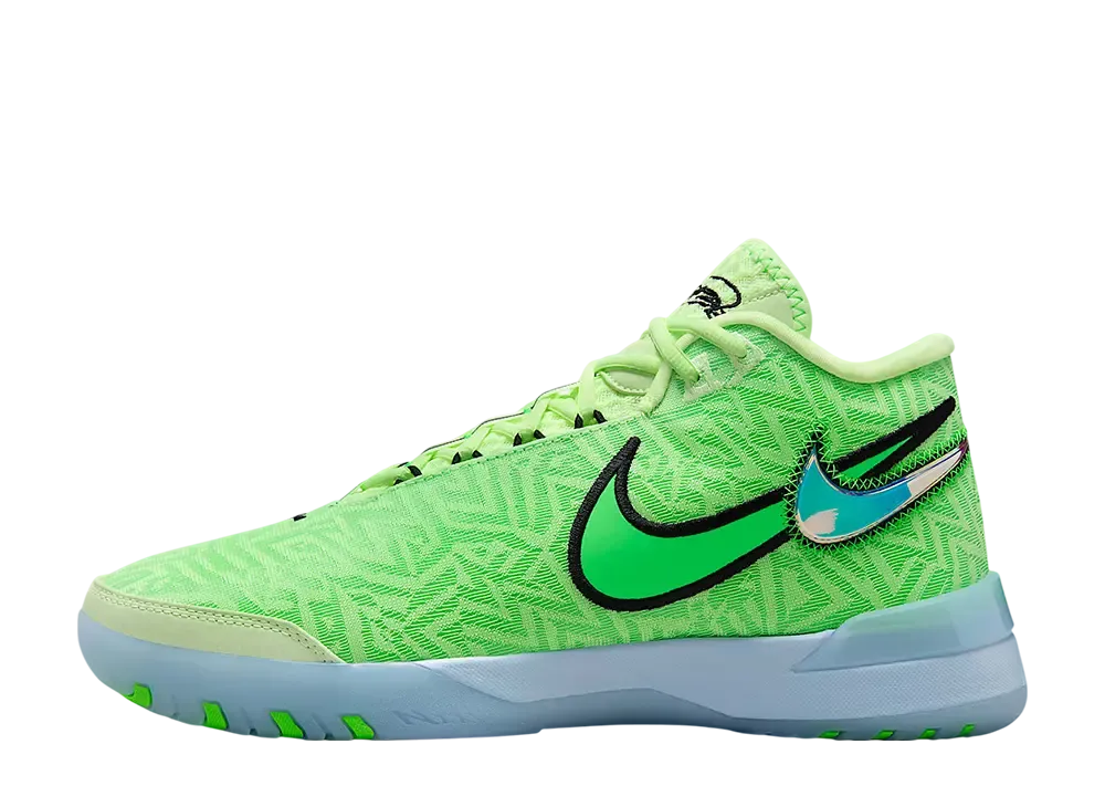 Nike LeBron NXXT Genisus "Barely Volt/Celestine Blue/Black/Green Strike"
