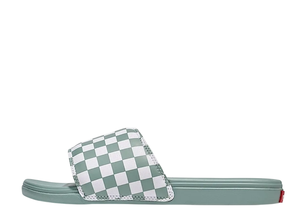 バンズ MTE  ラ コスタ チェッカーボード スライドオン "アイスバーググリーン/ホワイト"
