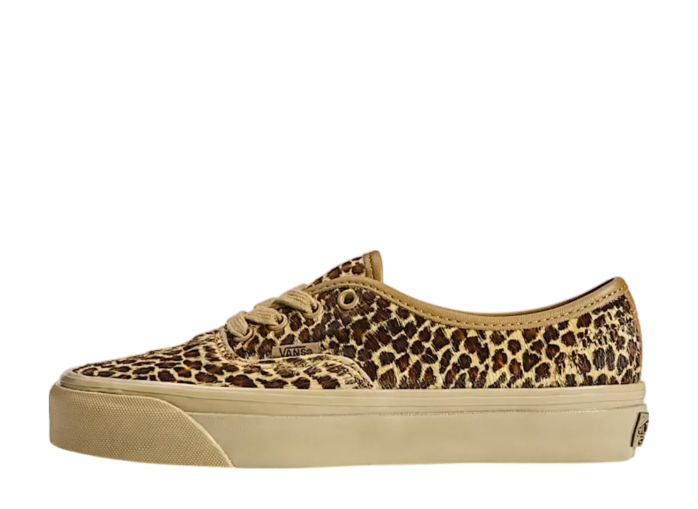 バンズ プレミアム オーセンティック ポニーヘア "ブラウンレオパード"