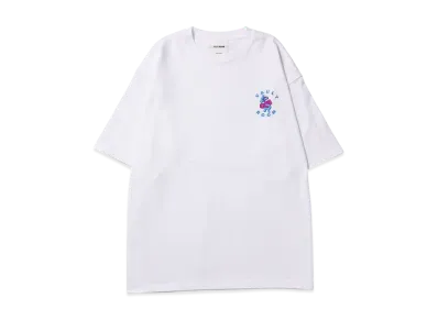 VAULTROOM Pad Lock One Point Tee "White"