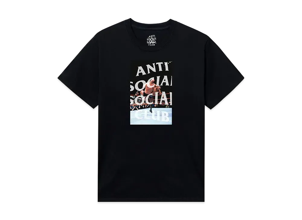 ANTI SOCIAL SOCIAL CLUB x WWE The Rock Tee "Black"