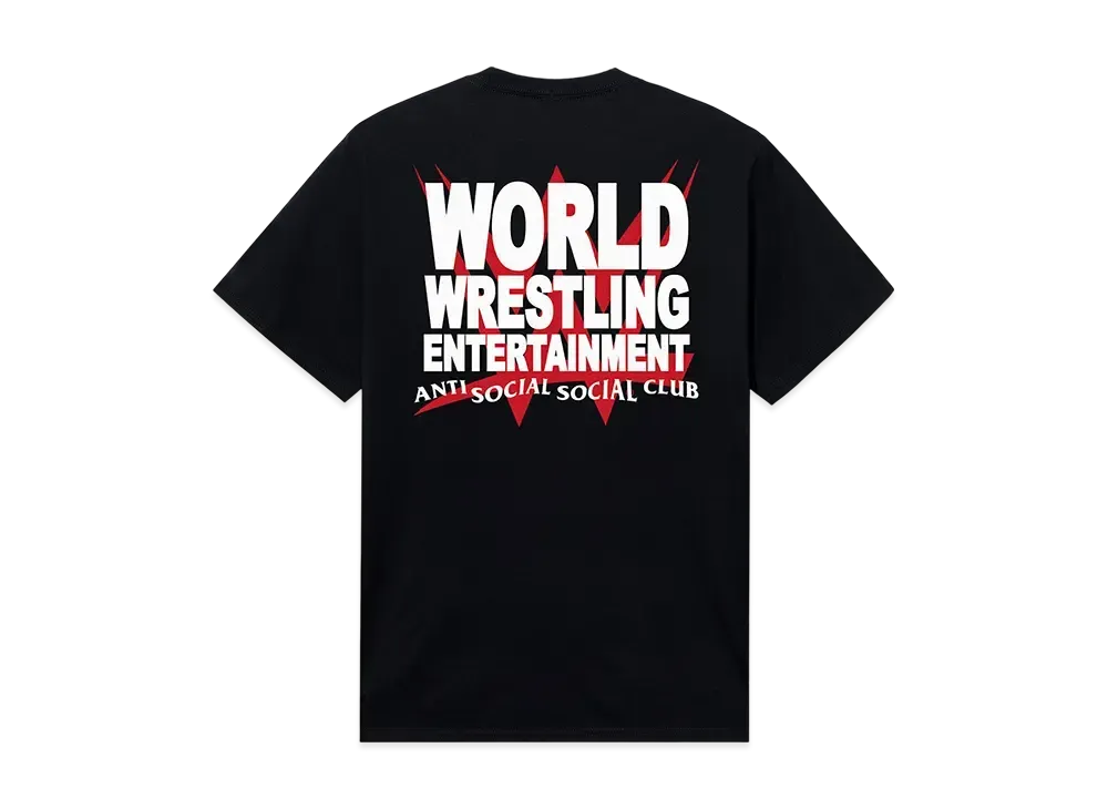 ANTI SOCIAL SOCIAL CLUB x WWE Championship Belt Tee "Black"