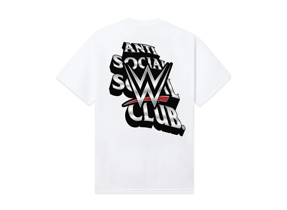 ANTI SOCIAL SOCIAL CLUB x WWE Wrestlemania Tee "White"