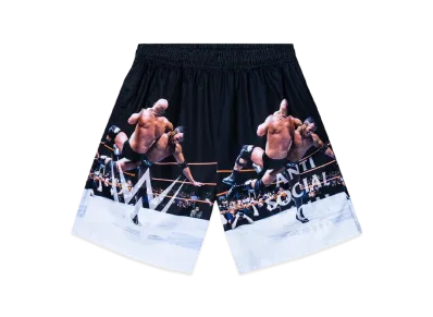 ANTI SOCIAL SOCIAL CLUB x WWE The Rock Shorts "Multi"