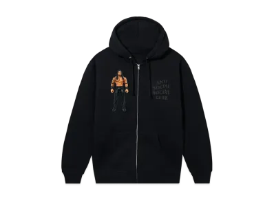 ANTI SOCIAL SOCIAL CLUB x WWE Roman Reigns Zip-Hoodie "Black"