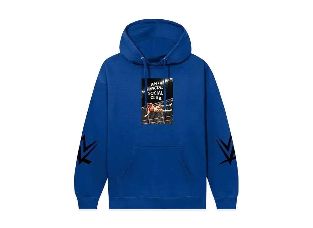 ANTI SOCIAL SOCIAL CLUB x WWE American Nightmare Hoodie "Royal"