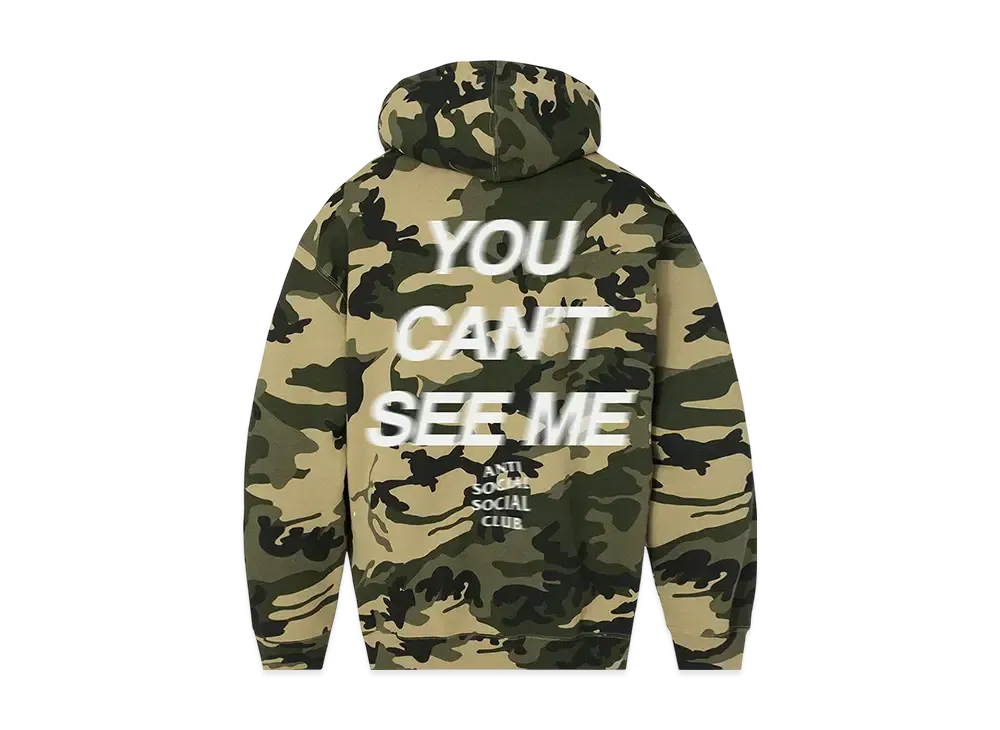 ANTI SOCIAL SOCIAL CLUB x WWE You Can't See Me Hoodie "Camo"