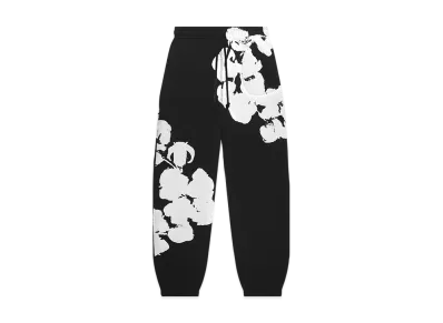 DENIM TEARS Biggie Cotton Wreath Sweatpants "Black"