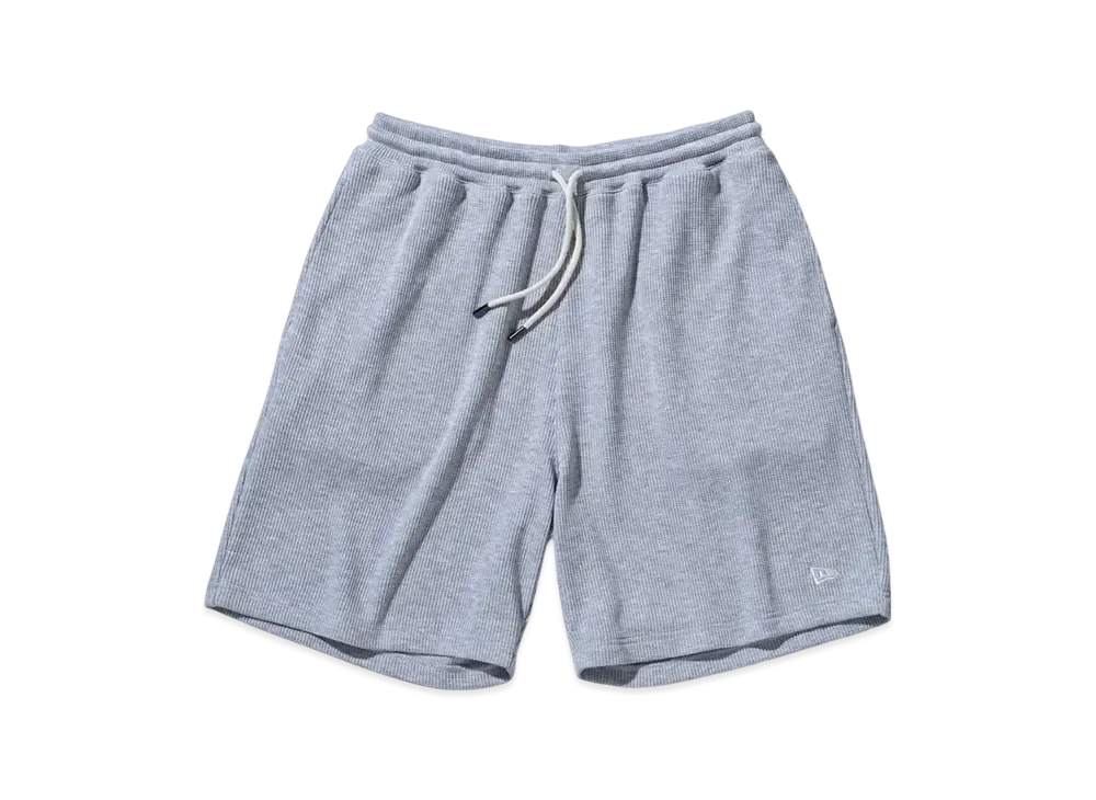 NEW ERA BLACK LABEL SS25 Waffle Short Pants "Light Gray"