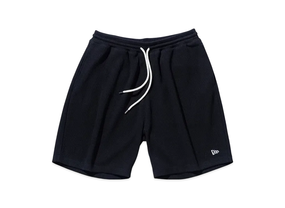 NEW ERA BLACK LABEL SS25 Waffle Short Pants "Black"