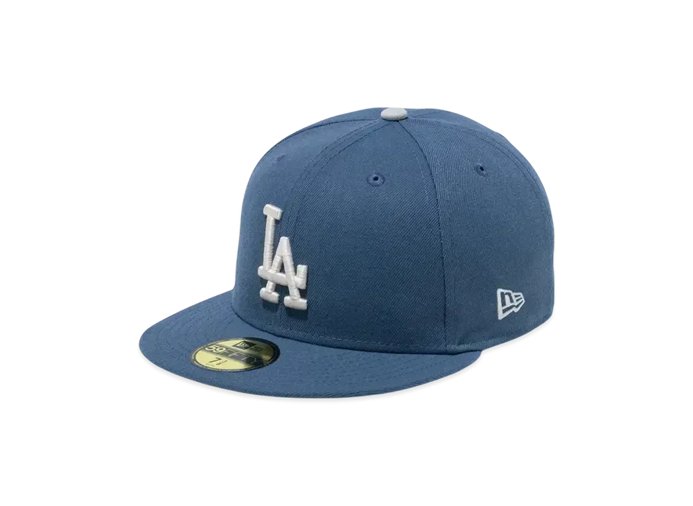 NEW ERA BLACK LABEL SS25 59Fifty Los Angeles Dodgers "Slate"