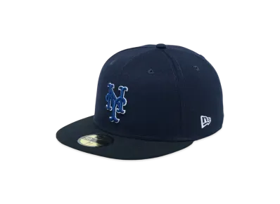 NEW ERA BLACK LABEL SS25 59Fifty New York Mets "Navy/Black"