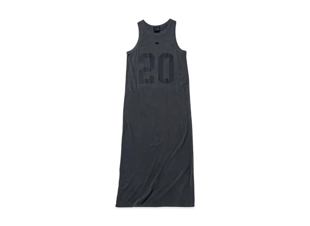 NEW ERA BLACK LABEL SS25 Women's Garment Dye Tank Dress "Graphite"