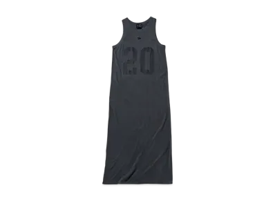 NEW ERA BLACK LABEL SS25 Women's Garment Dye Tank Dress "Graphite"
