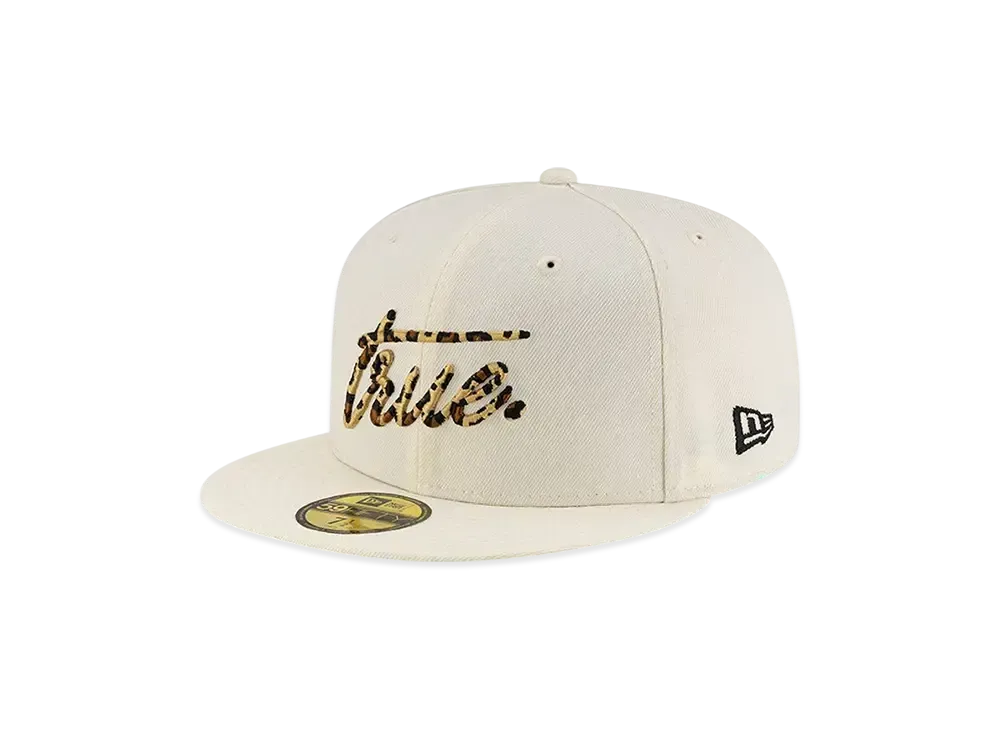 NEW ERA 59Fifty True Leopard Under Visor "Chrome White"