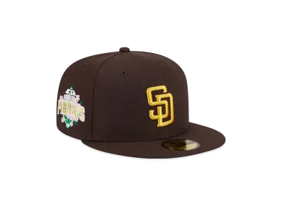 NEW ERA 59Fifty Floral Undervisor San Diego Padres "Brown"