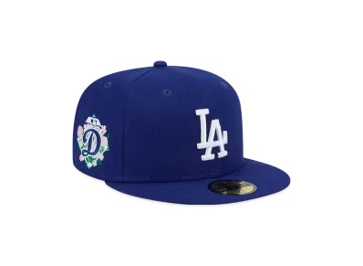 NEW ERA 59Fifty Floral Undervisor Los Angeles Dodgers "Blue"