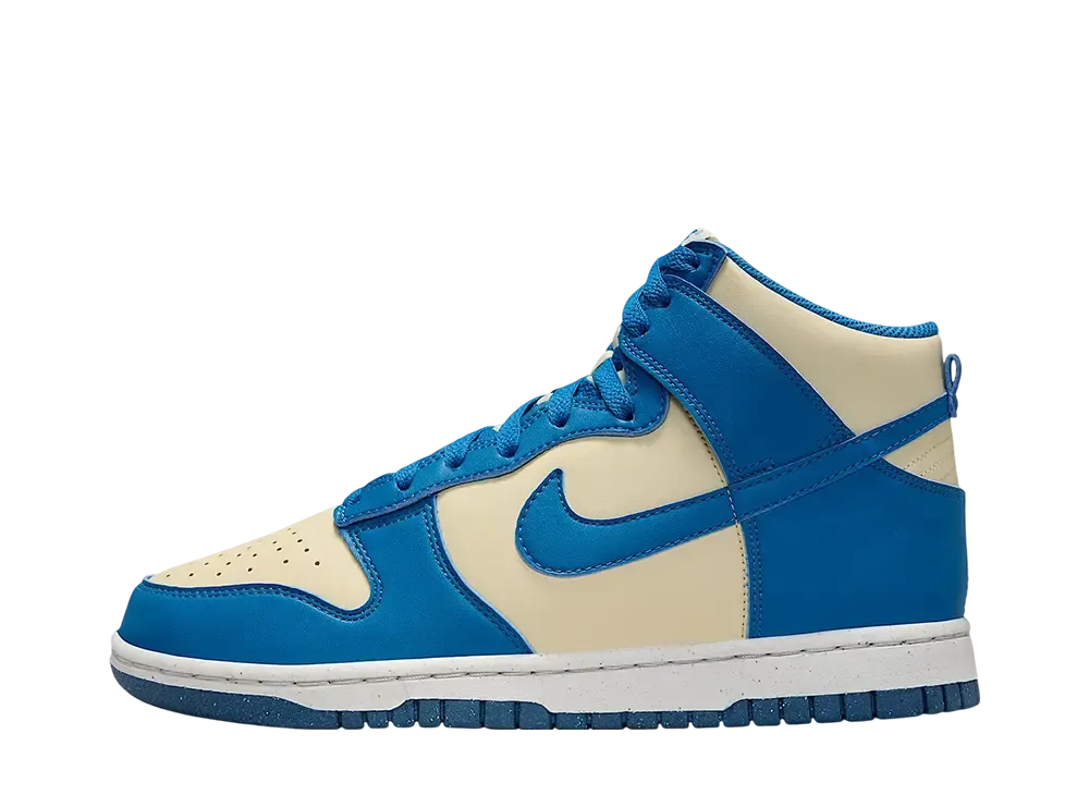 ナイキ ウィメンズ ダンク ハイ ネクストネイチャー "ライトカーキ/プラチナムティント/スターブルー"