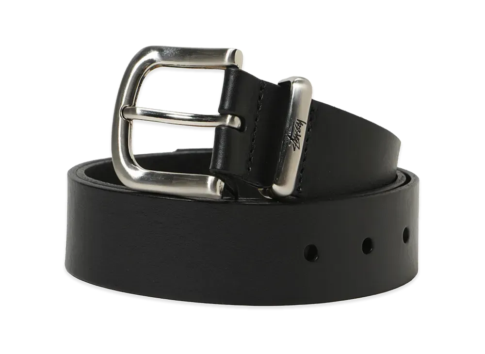 Stussy Metal S Tip Belt "Black"