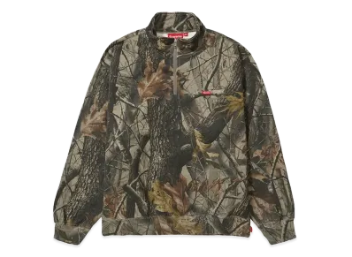 Supreme Small Box Half Zip Pullover "Realtree Hardwoods"