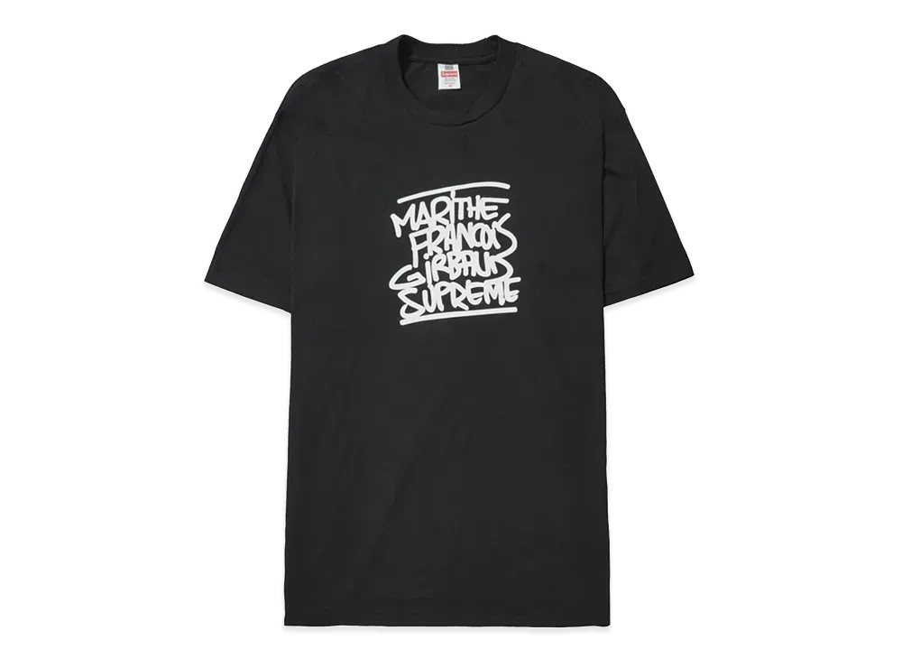 Supreme x Marithe + Francois Girbaud Tee "Black"