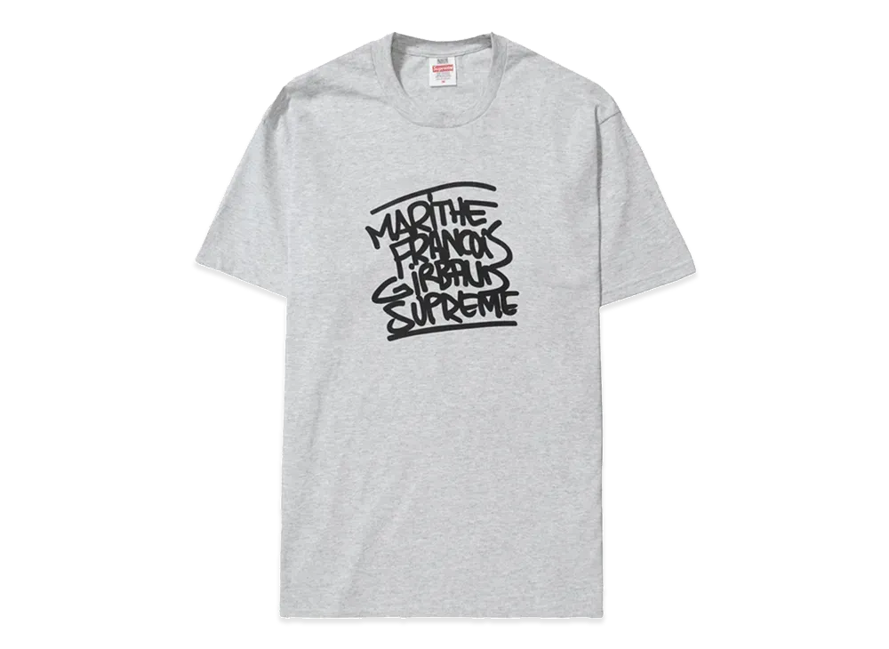Supreme x Marithe + Francois Girbaud Tee "Heather Grey"