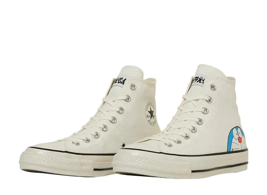 ドラえもん × コンバース オールスター エイジド FP ハイ "オフホワイト"