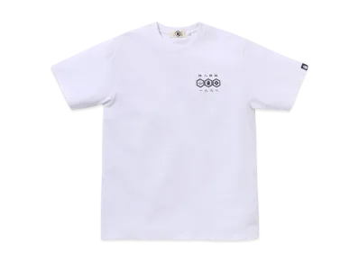 A BATHING APE Japanese Hexagon Tee "White"