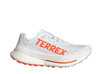 adidas Women's Terrex Agravic Speed Ultra "Cloud White/Impact Orange/Dash Grey"
