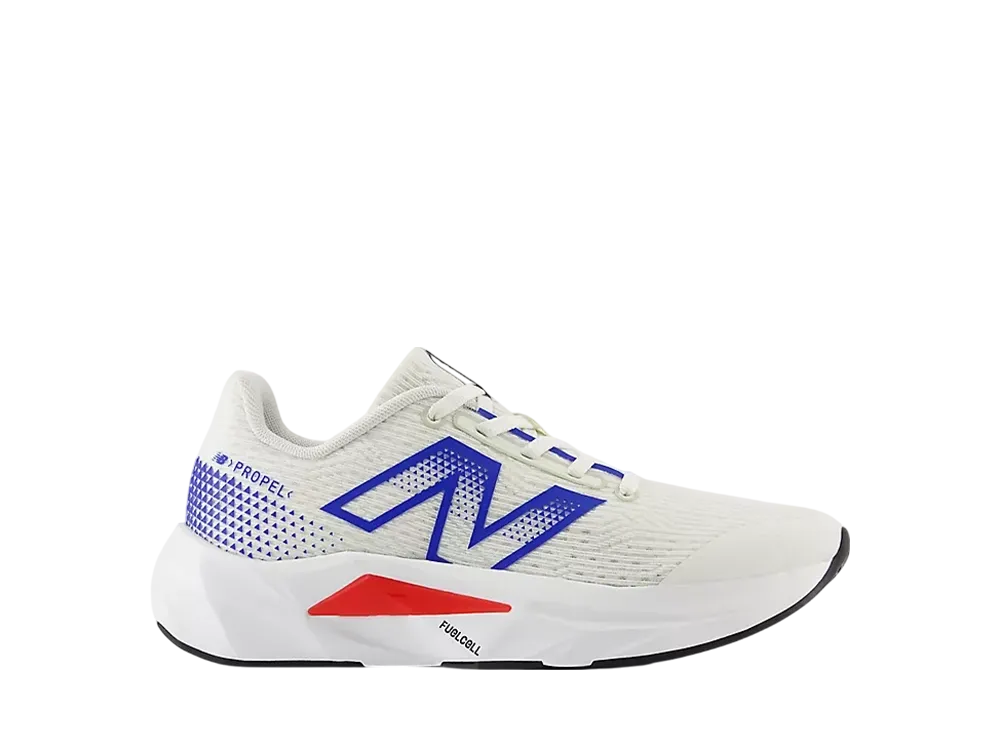 New Balance GS FuelCell Propel V5 "Sea Salt/Team Royal/True Red"