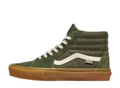 Vans Skate Sk8-Hi "Grape Leaf Green/Gum"
