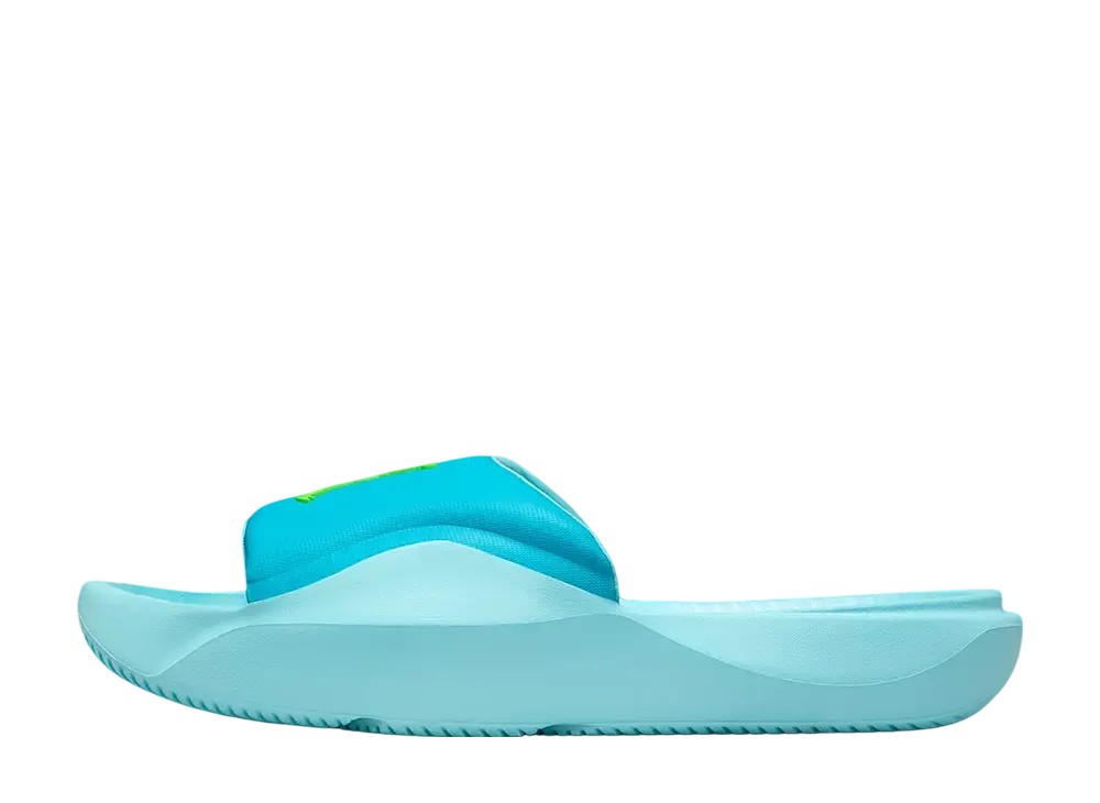 Nike Jordan Franchise Slides "Chlorine Blue/Copa/Electric Green"