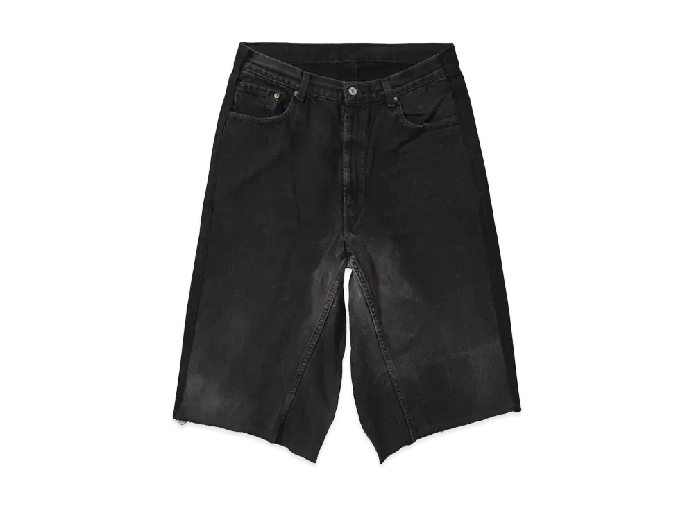 Prototypes NEW DENIM SHORTS "BLACK"