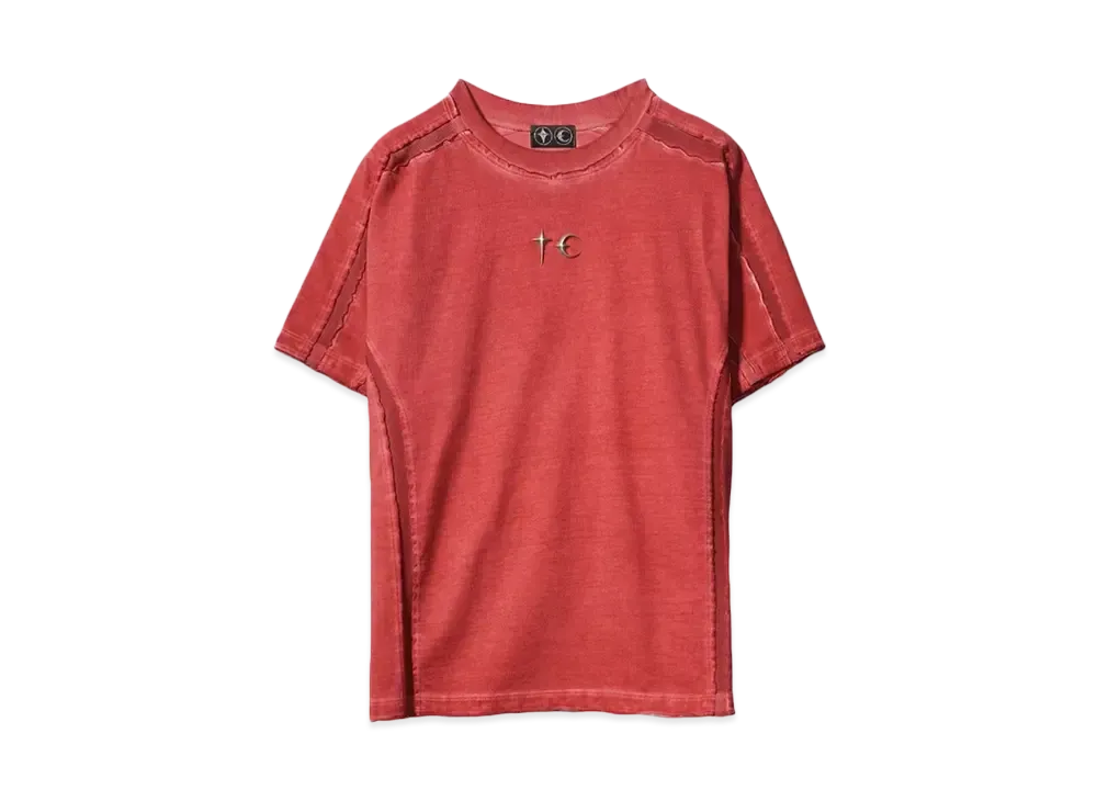 THUG CLUB Battle Turtle Mesh T-Shirt "RED"