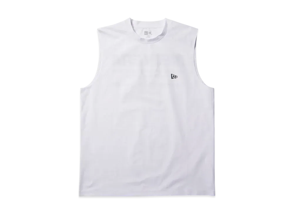 NEW ERA Outdoor Utility Sleeveless T-Shirt Archive Logo "White"