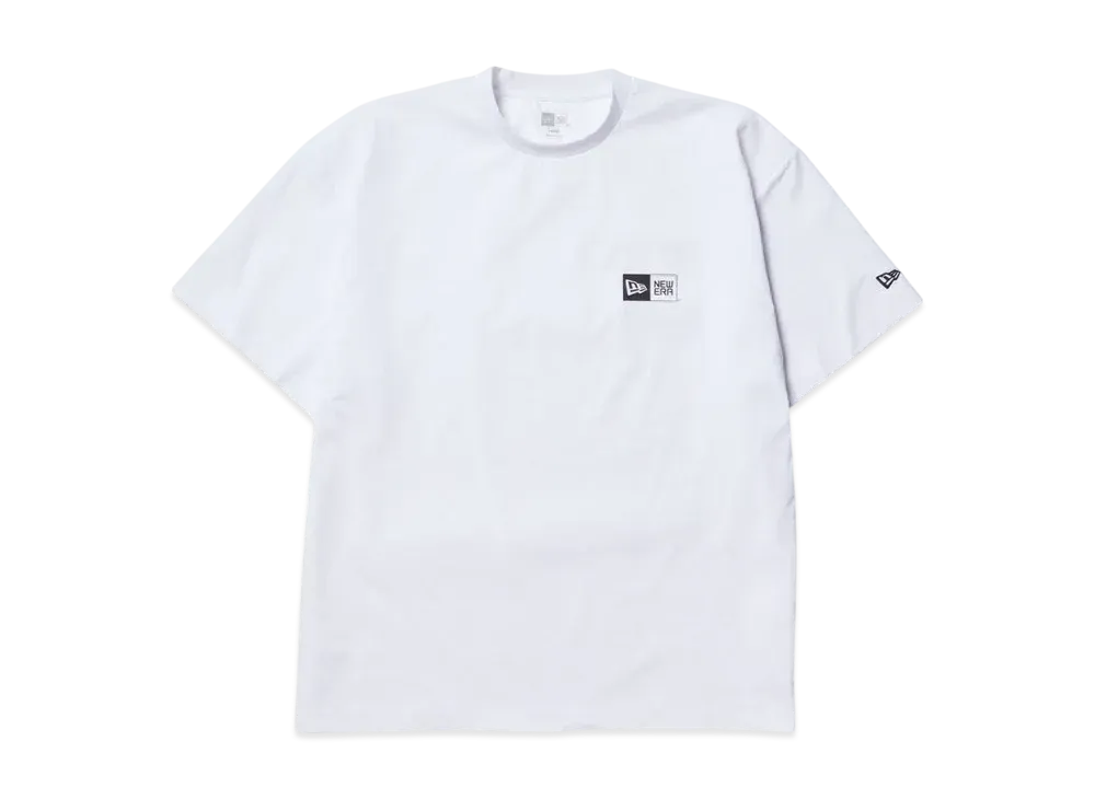 NEW ERA Outdoor Short Sleeve Utility Oversized T-Shirt Box Logo "White"