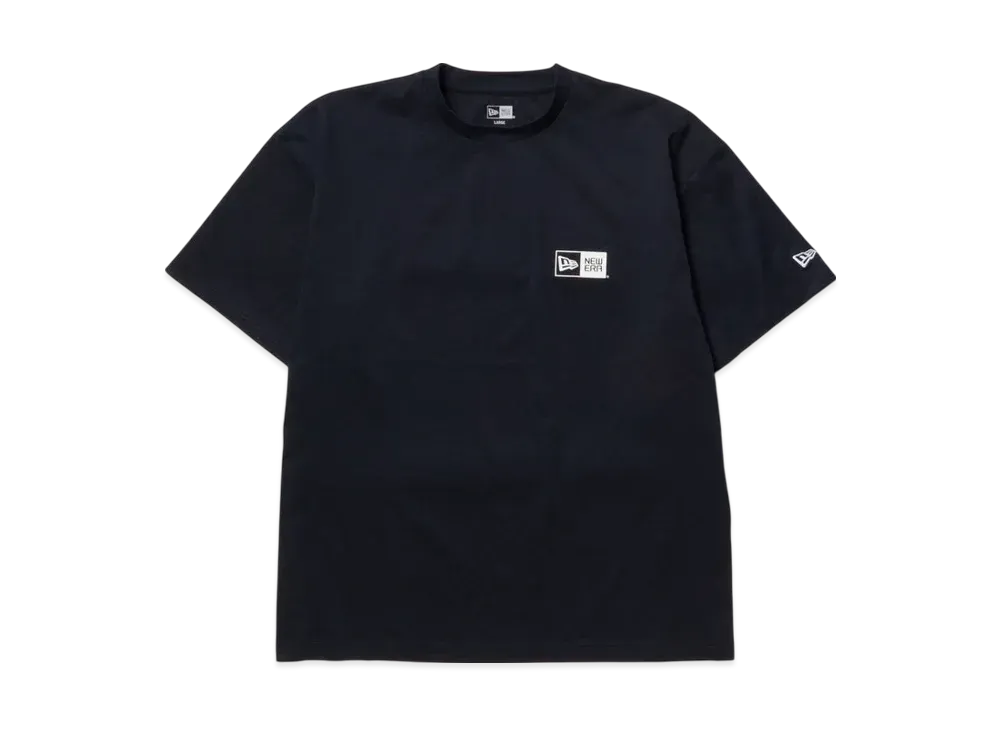 NEW ERA Outdoor Short Sleeve Utility Oversized T-Shirt Box Logo "Navy"