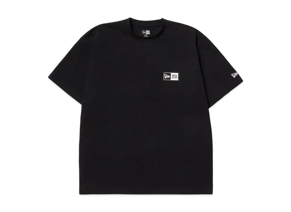 NEW ERA Outdoor Short Sleeve Utility Oversized T-Shirt Box Logo "Black"