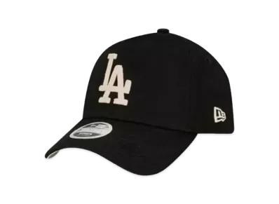 NEW ERA 940 9FORTY Women MLB Chain Stitch Strapback Para Mujer LA "Black"