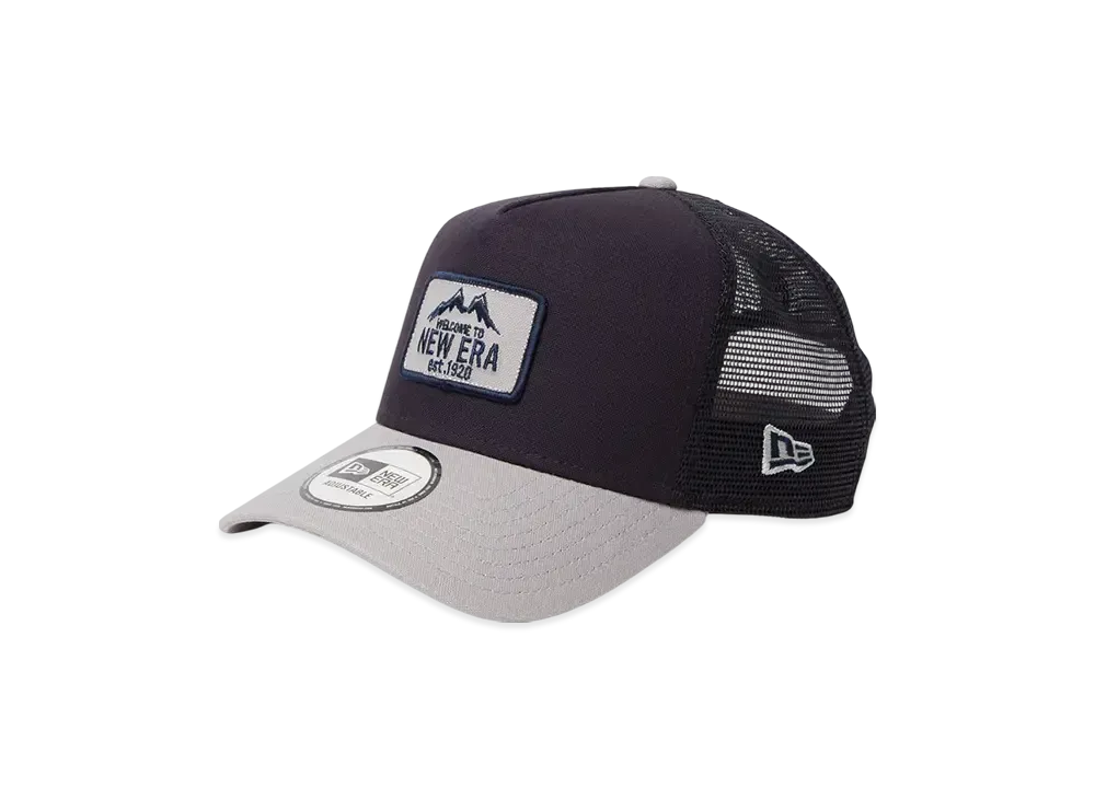NEW ERA Outdoor 9Forty A-Frame Tracker Duck Canvas "Gray/Black"