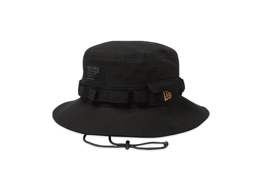 NEW ERA Outdoor Adventure Duck Canvas Woven Patch "Black"